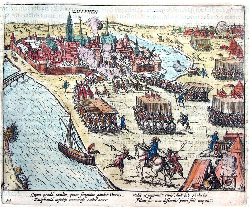 Belegering van Zutphen 1622 Baudartius
